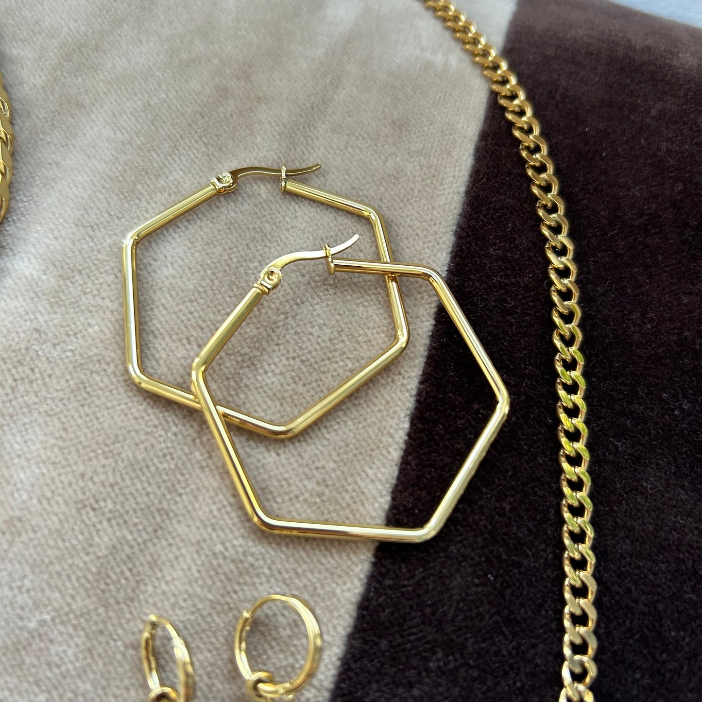 Gold Plated Jewellery Set