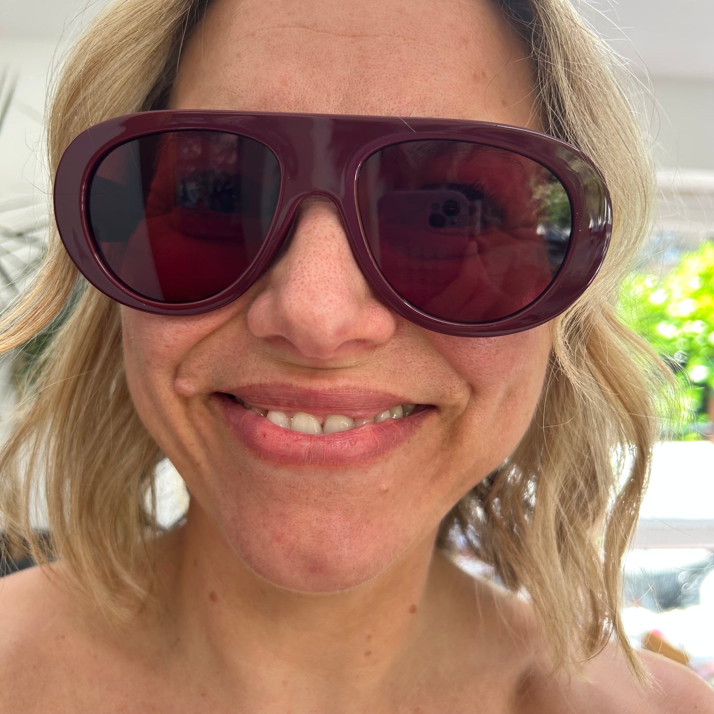 Chunky Aviator Sunglasses