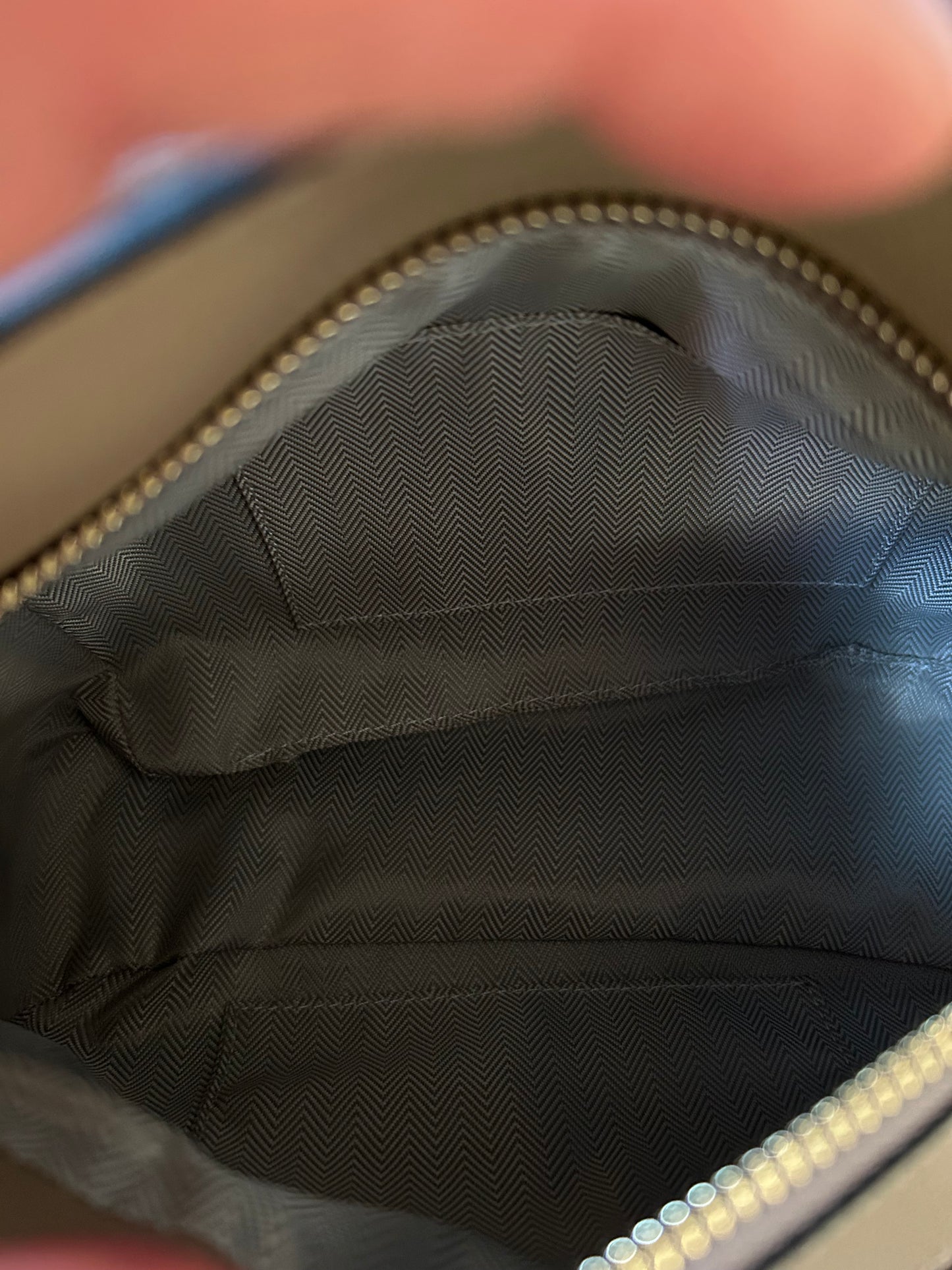 Leather Grab Handle Geometric Bags