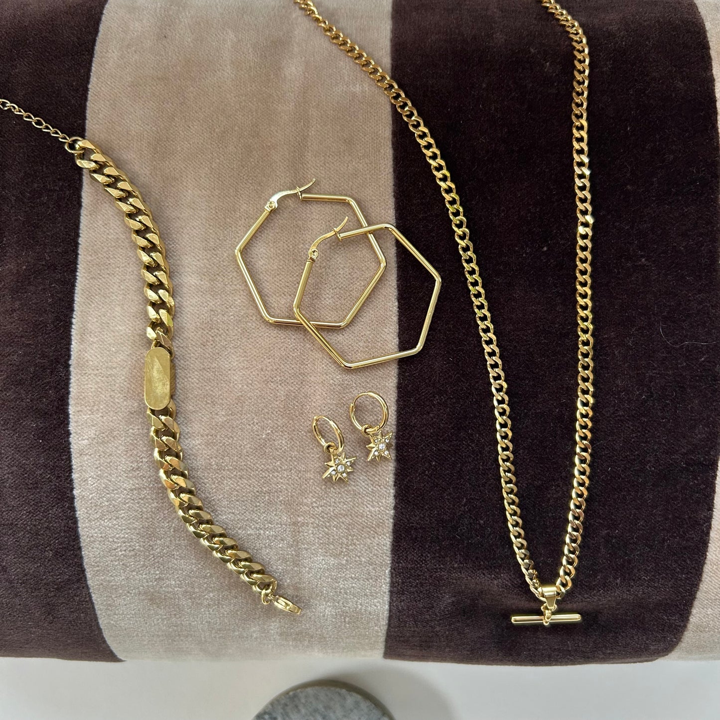 Gold Plated Jewellery Set