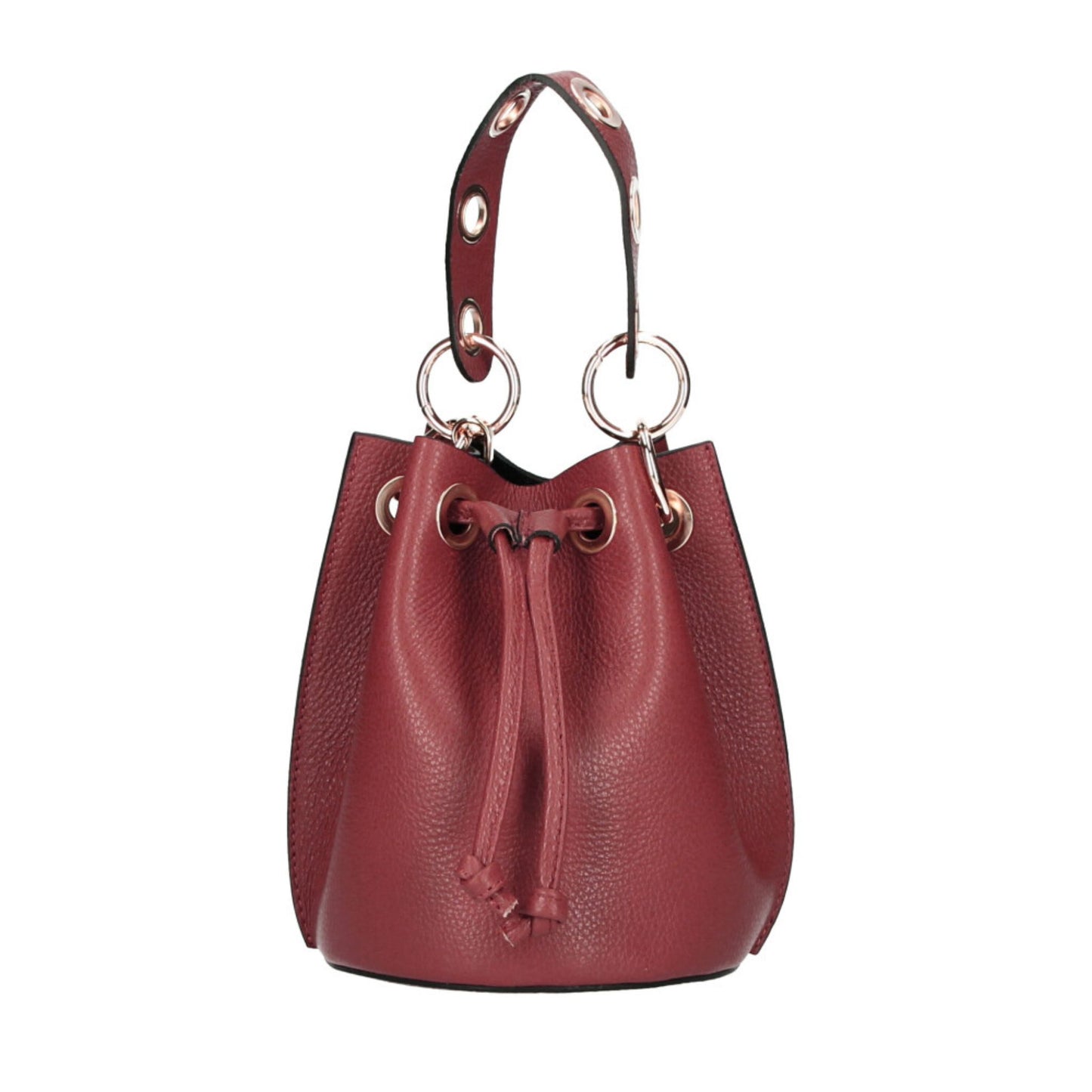 The Leather Bucket Bag