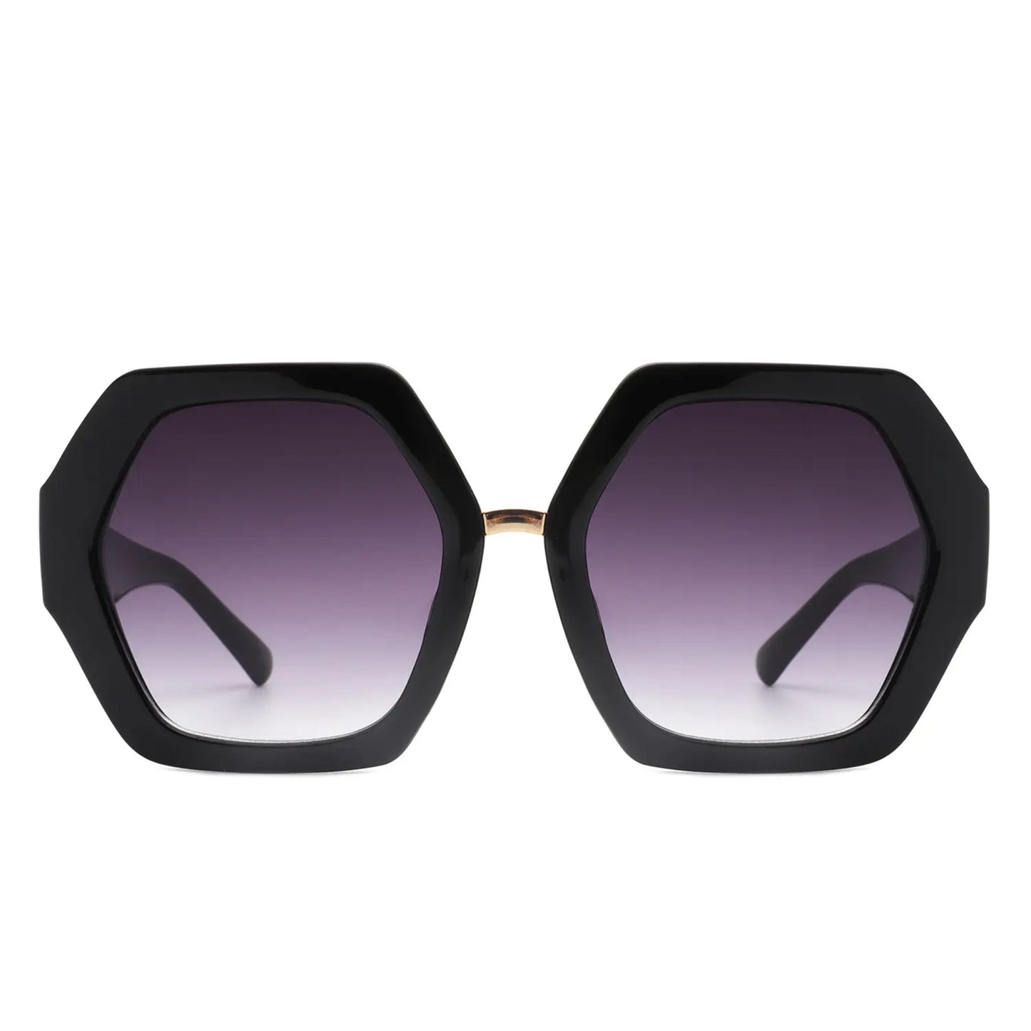 Hexagonal Oversized Ladies Sunglasses