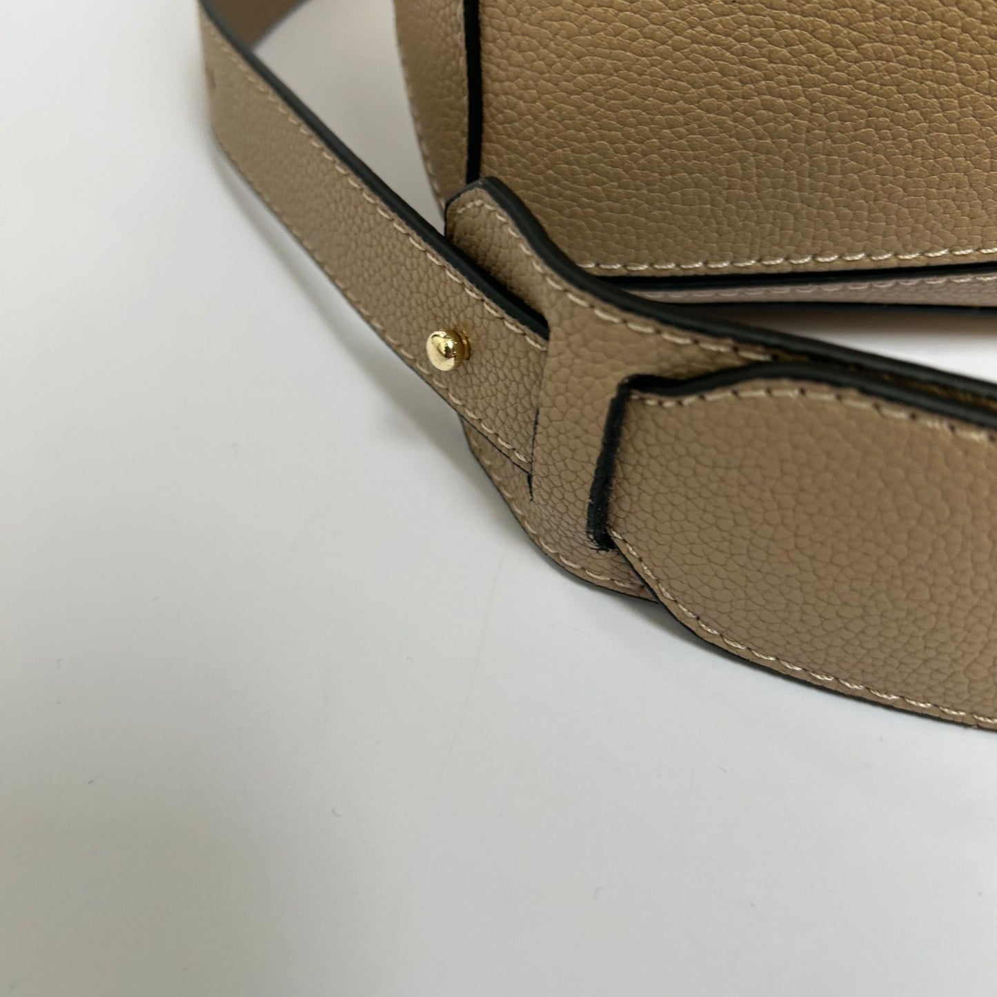 Leather Grab Handle Geometric Bags