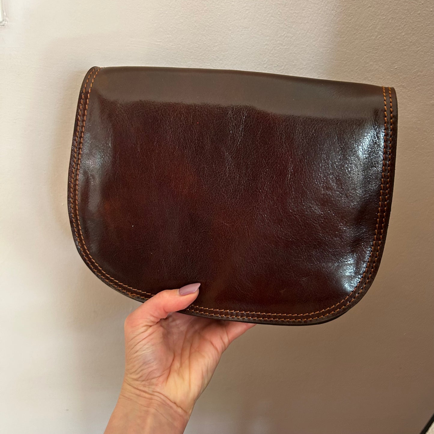 The Leather Saddle Bag