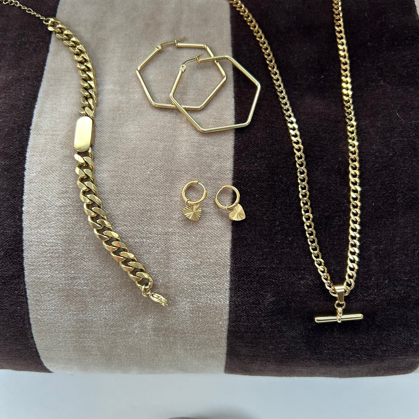 Gold Plated Jewellery Set