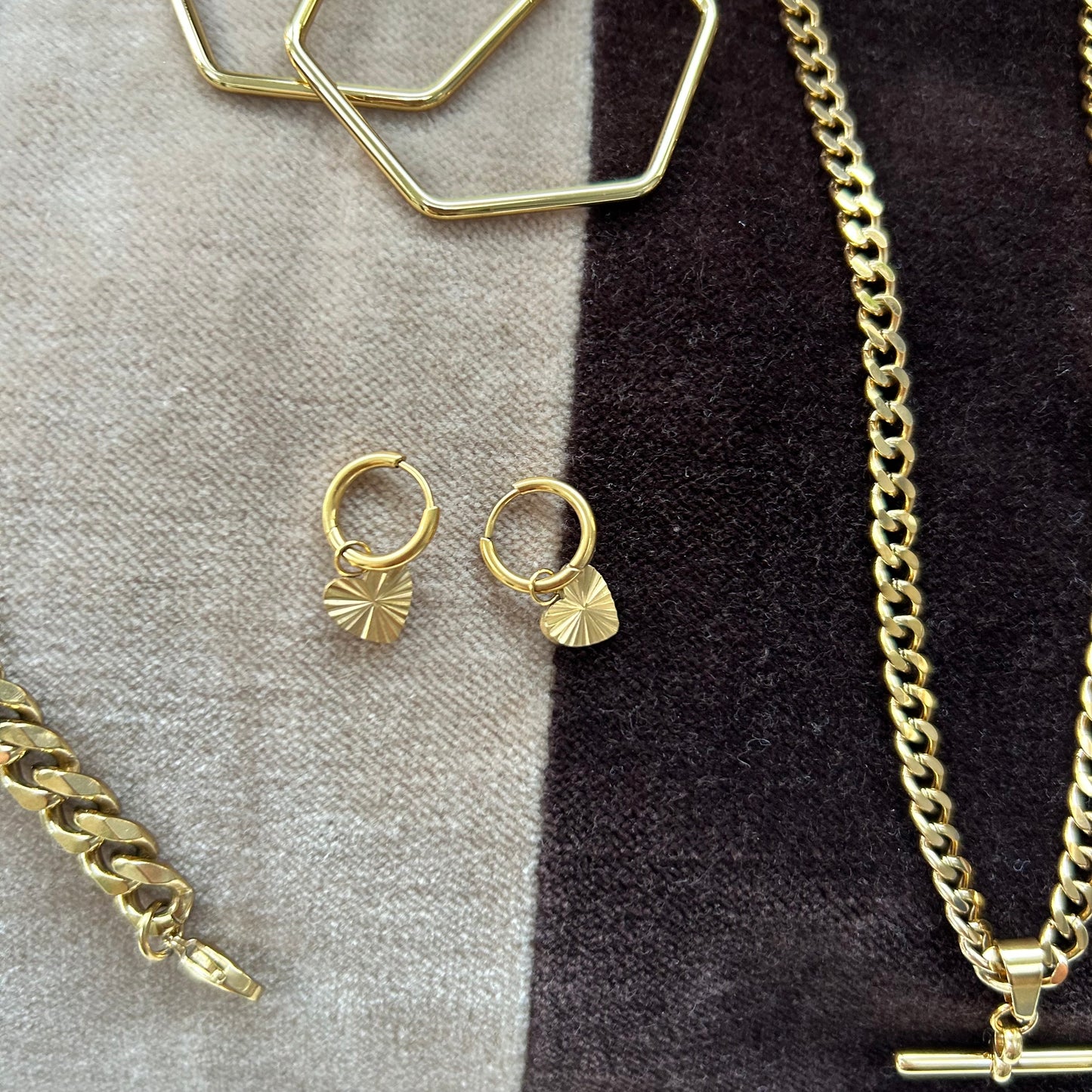 Gold Plated Jewellery Set