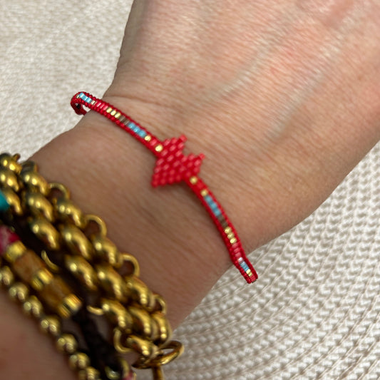 Heart Woven Bracelet