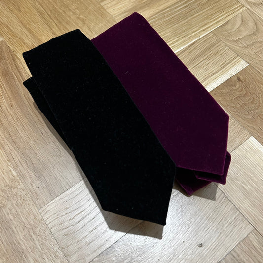 Velvet ties
