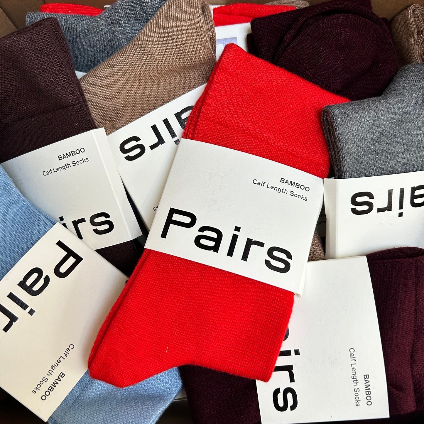 Bamboo Calf length socks