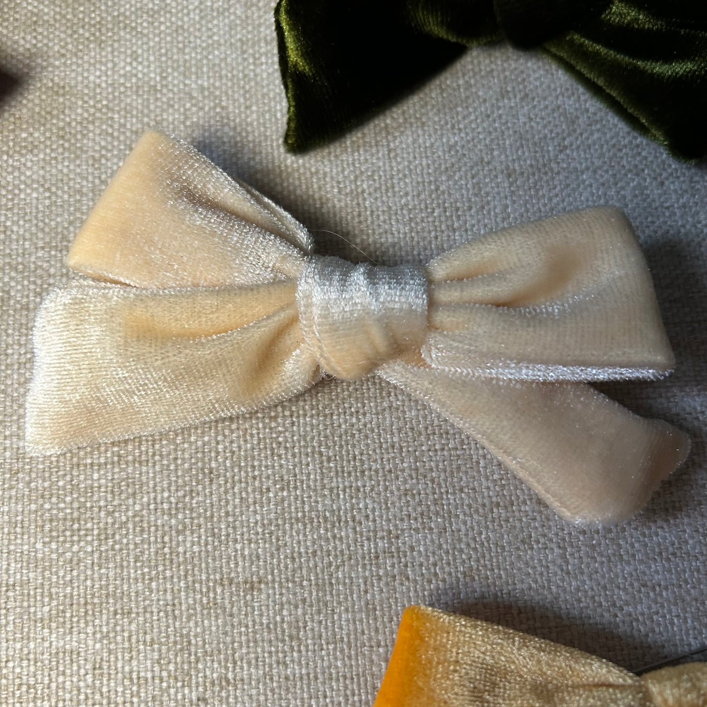 Velvet Bow Brooches