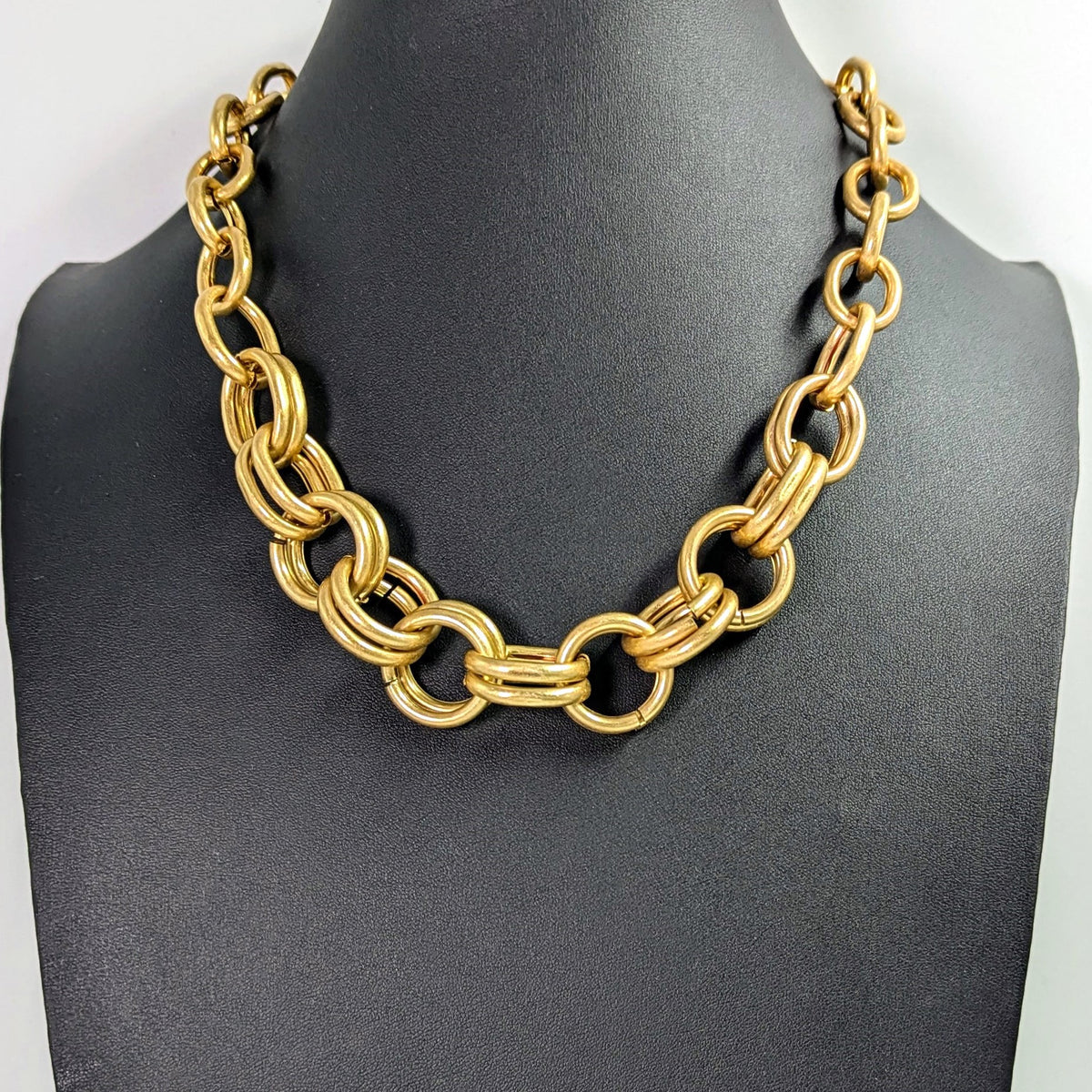 Oversized Gold Chain Necklace