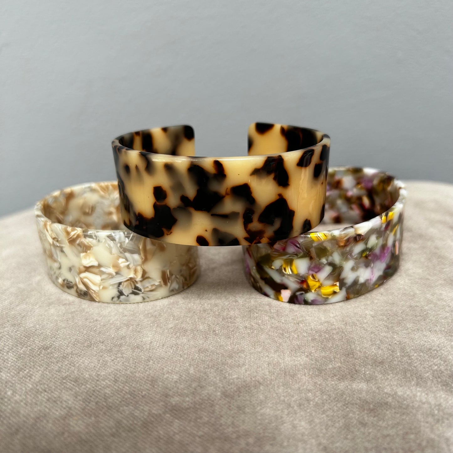 Statement Resin Cuffs