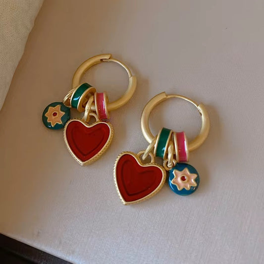 Charm earrings