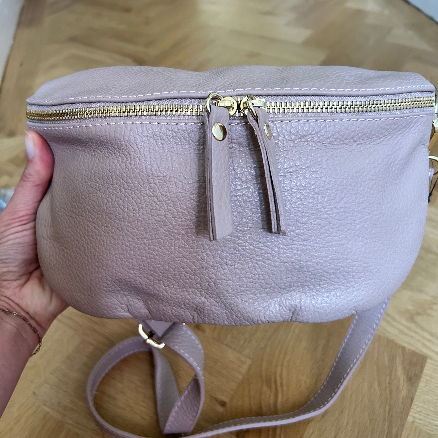 Regular Leather Bumbag (Clearance colours )