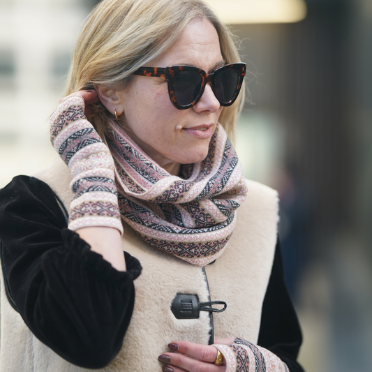 Cashmere Mix Snoods & Wrist Warmers