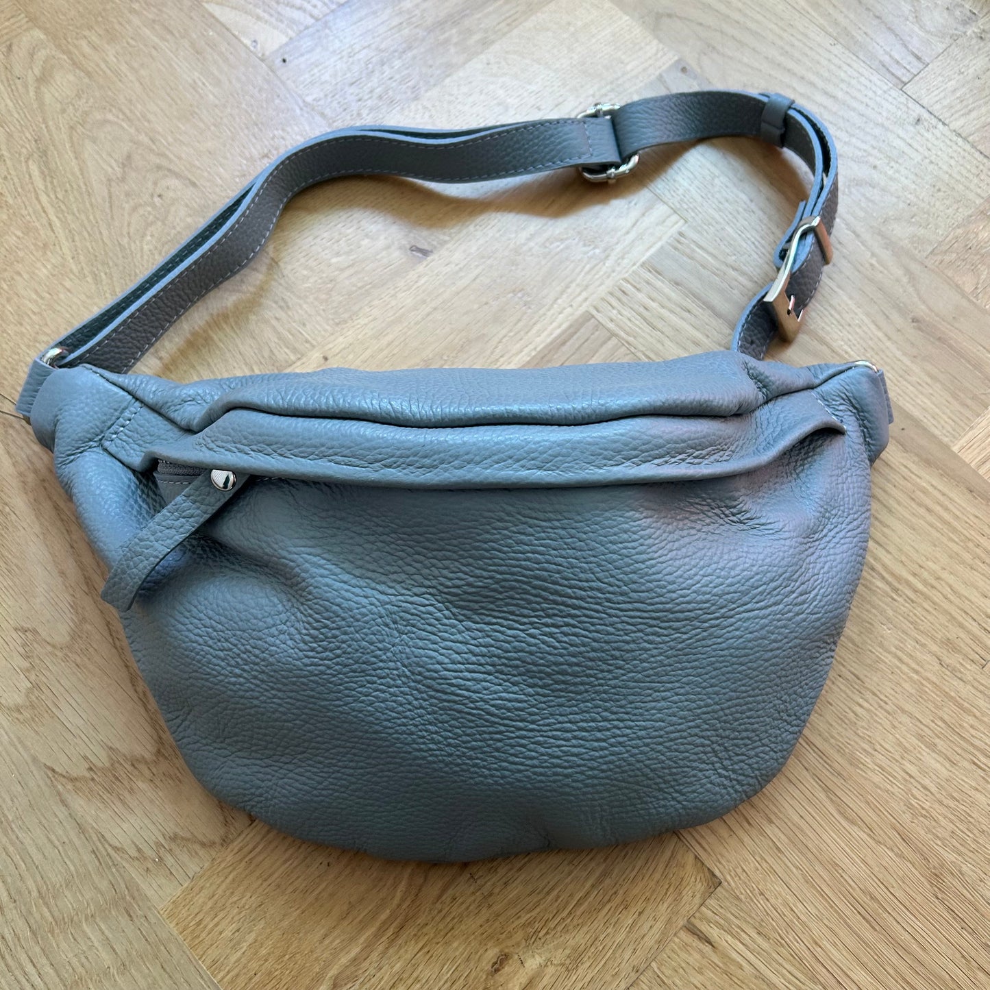 Large Leather Bumbag  (Clearance colours)