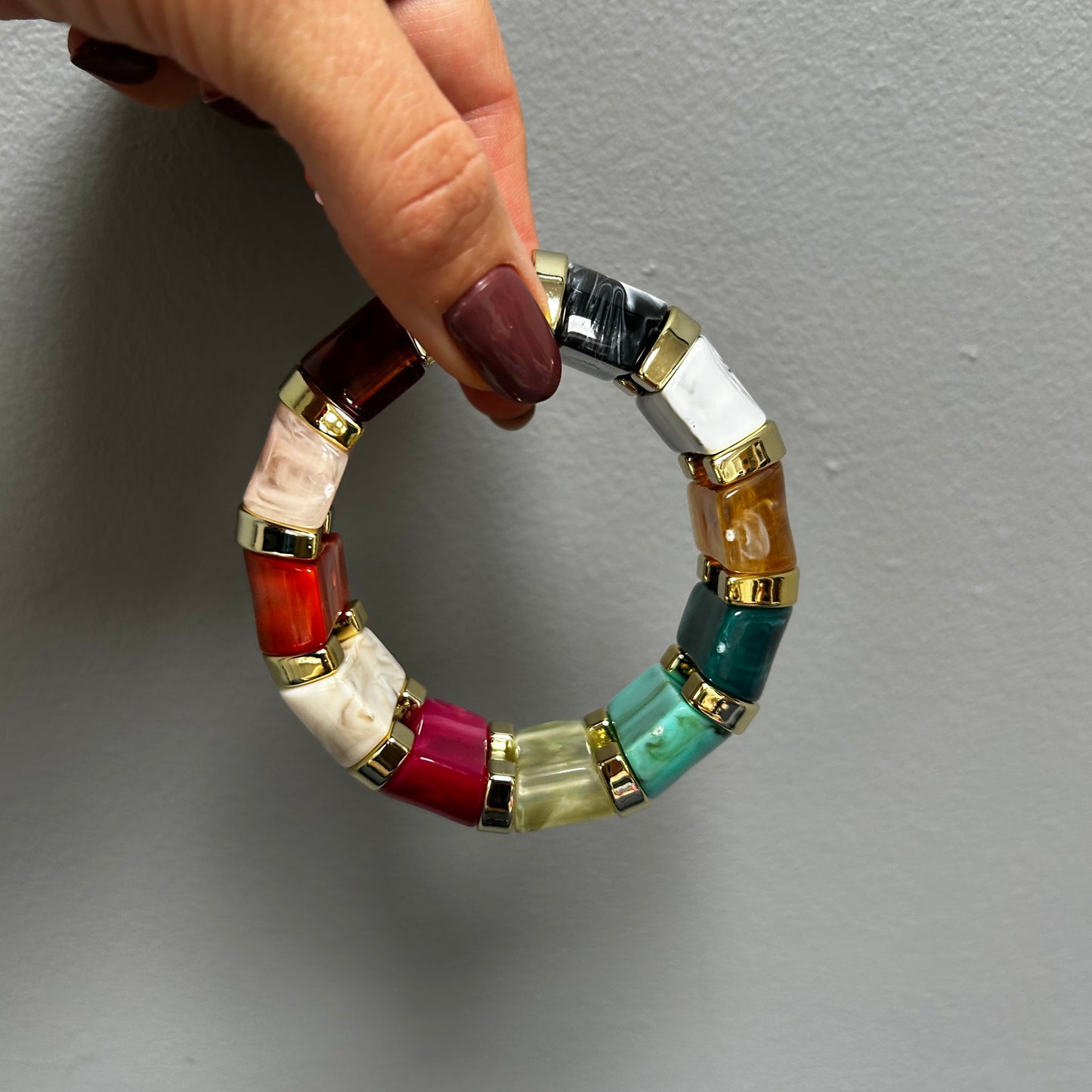 Acrylic Retro Bangles