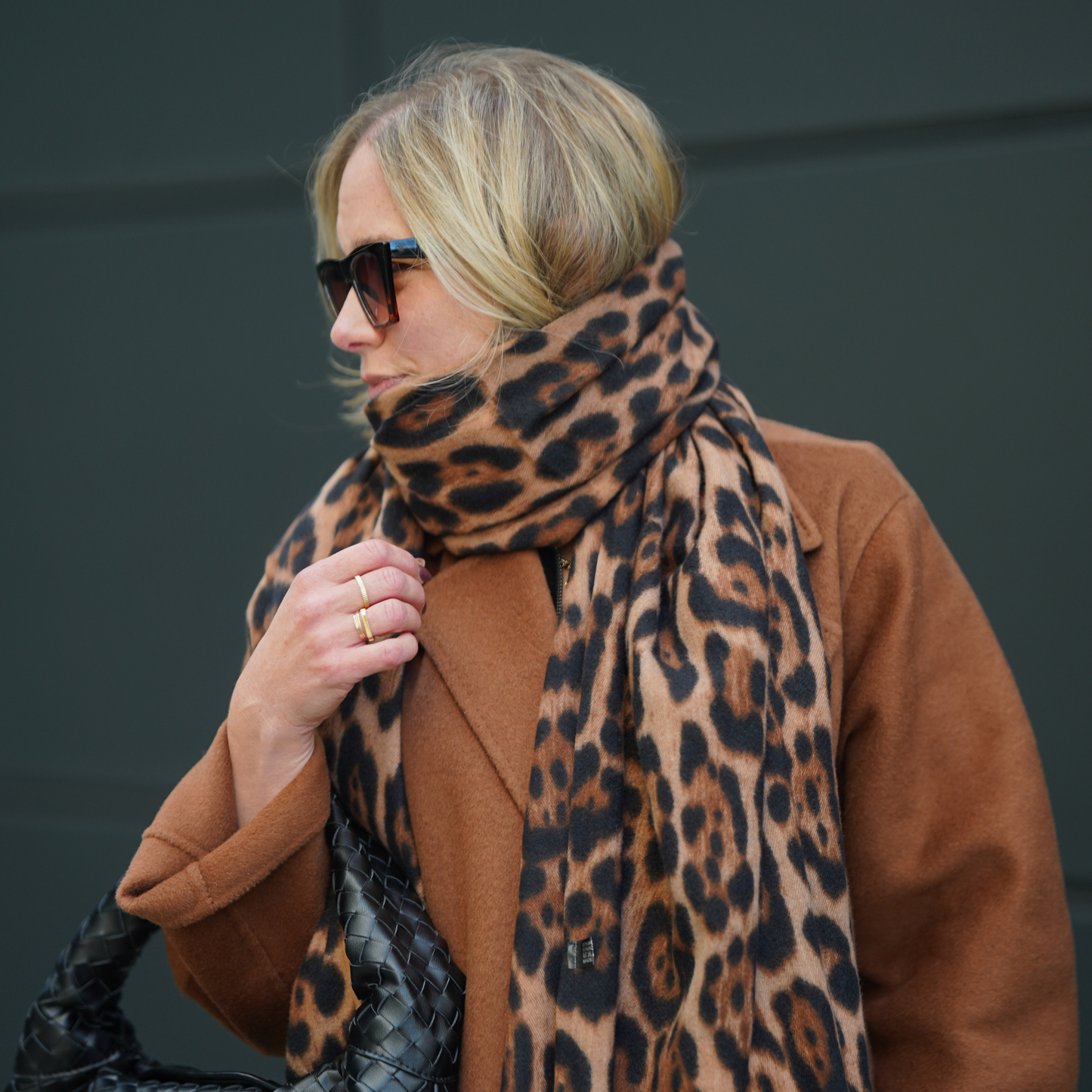 Leopard Print Scarf