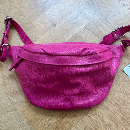 Large Leather Bumbag  (Clearance colours)