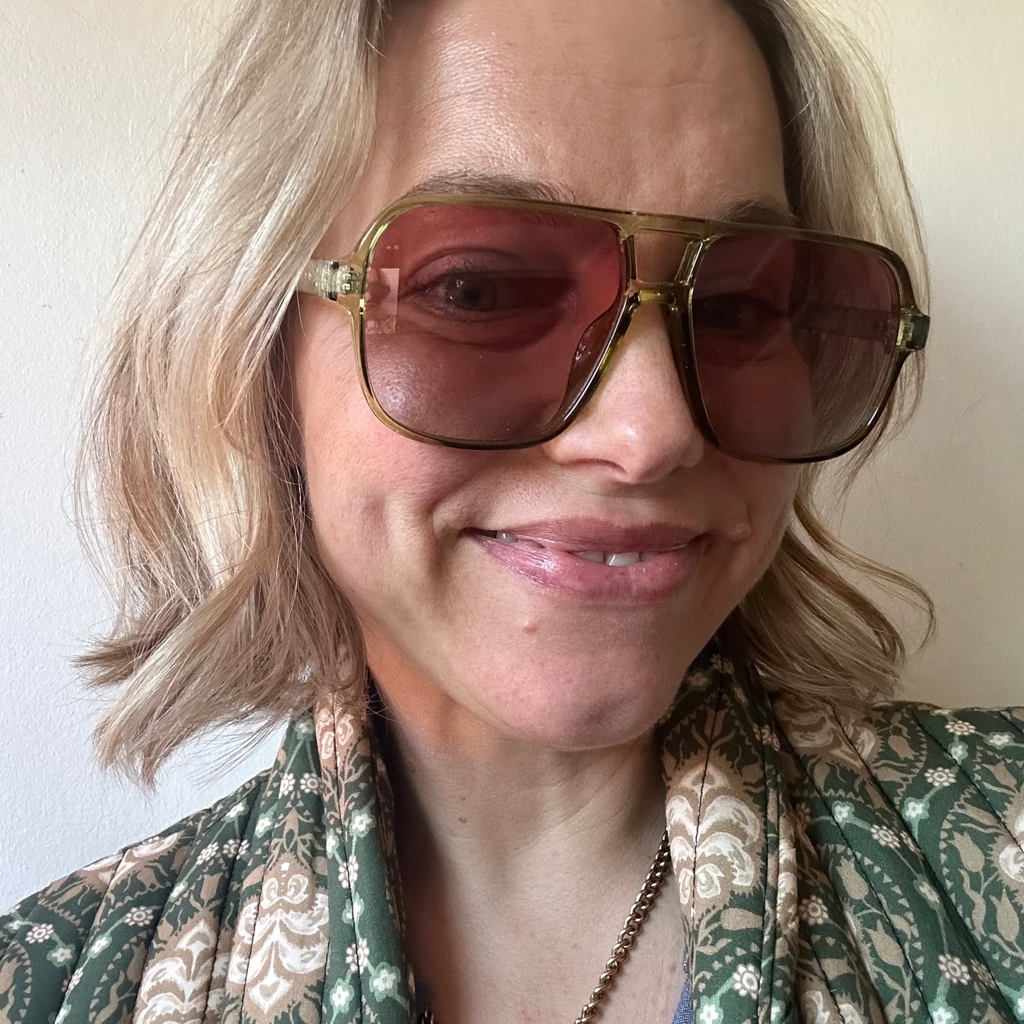 Green & Pink Aviators