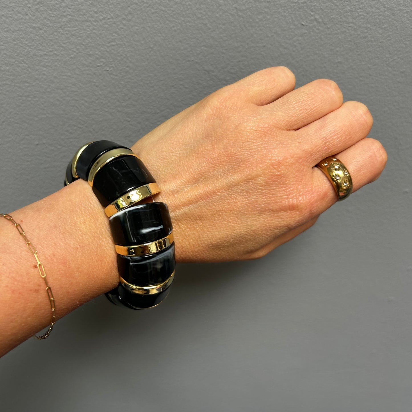 Acrylic Retro Bangles