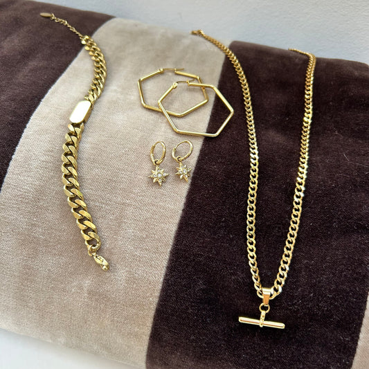 Gold Plated Jewellery Set