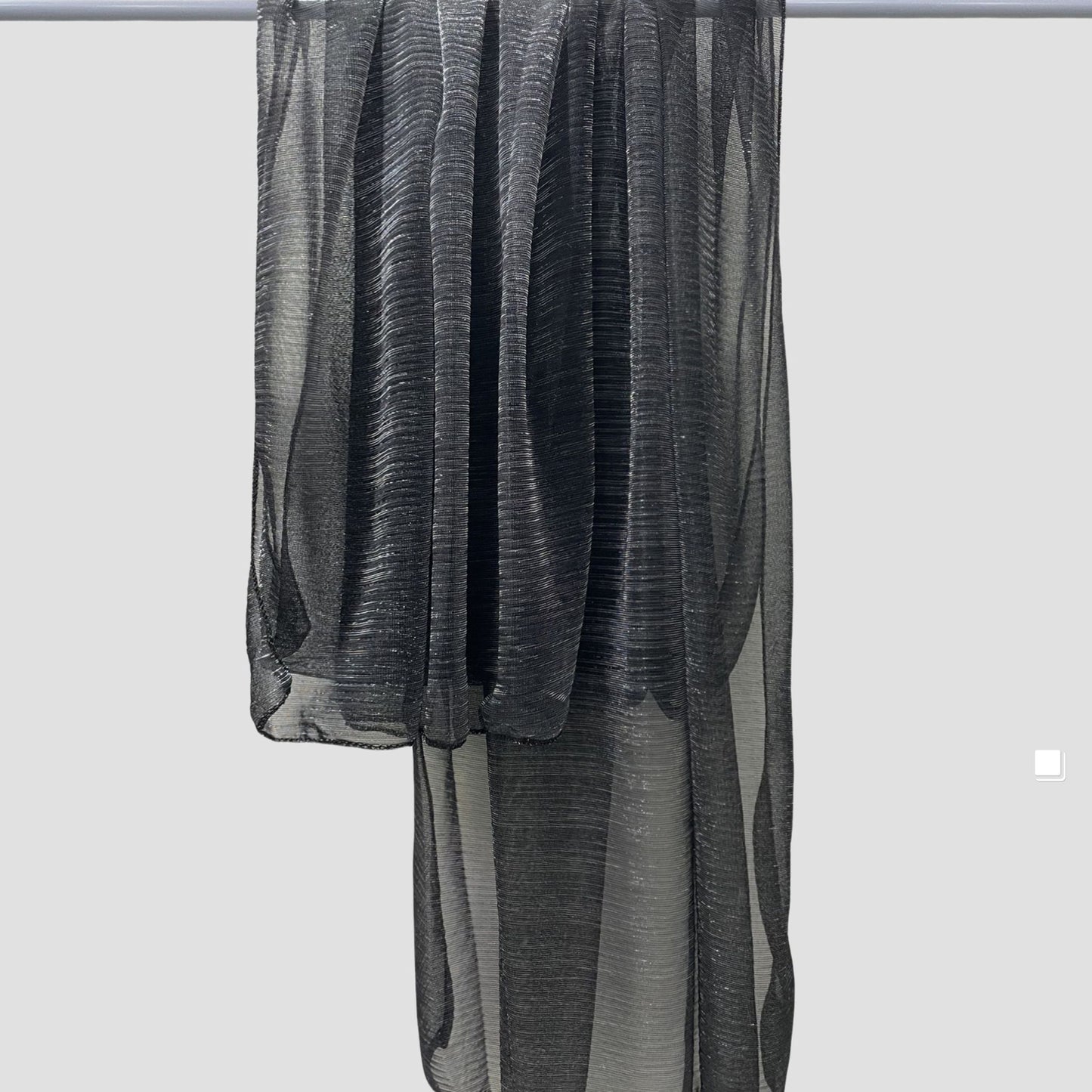 Metallic Chiffon Scarves