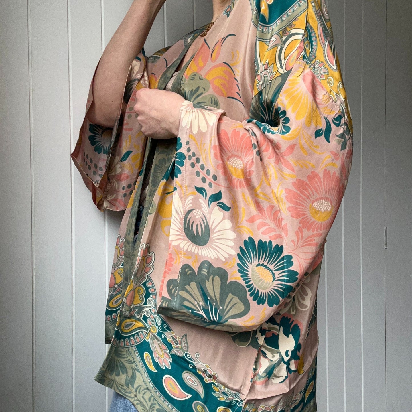 Vintage Style Kimono Jacket