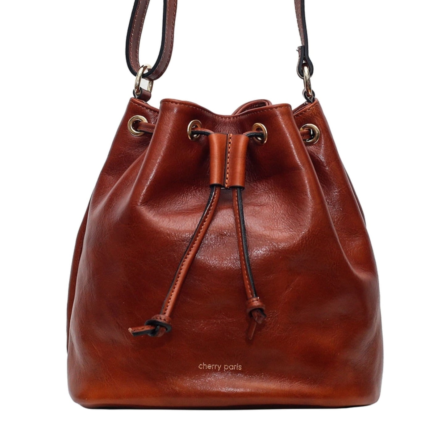Leather Bucket Bags (two styles)
