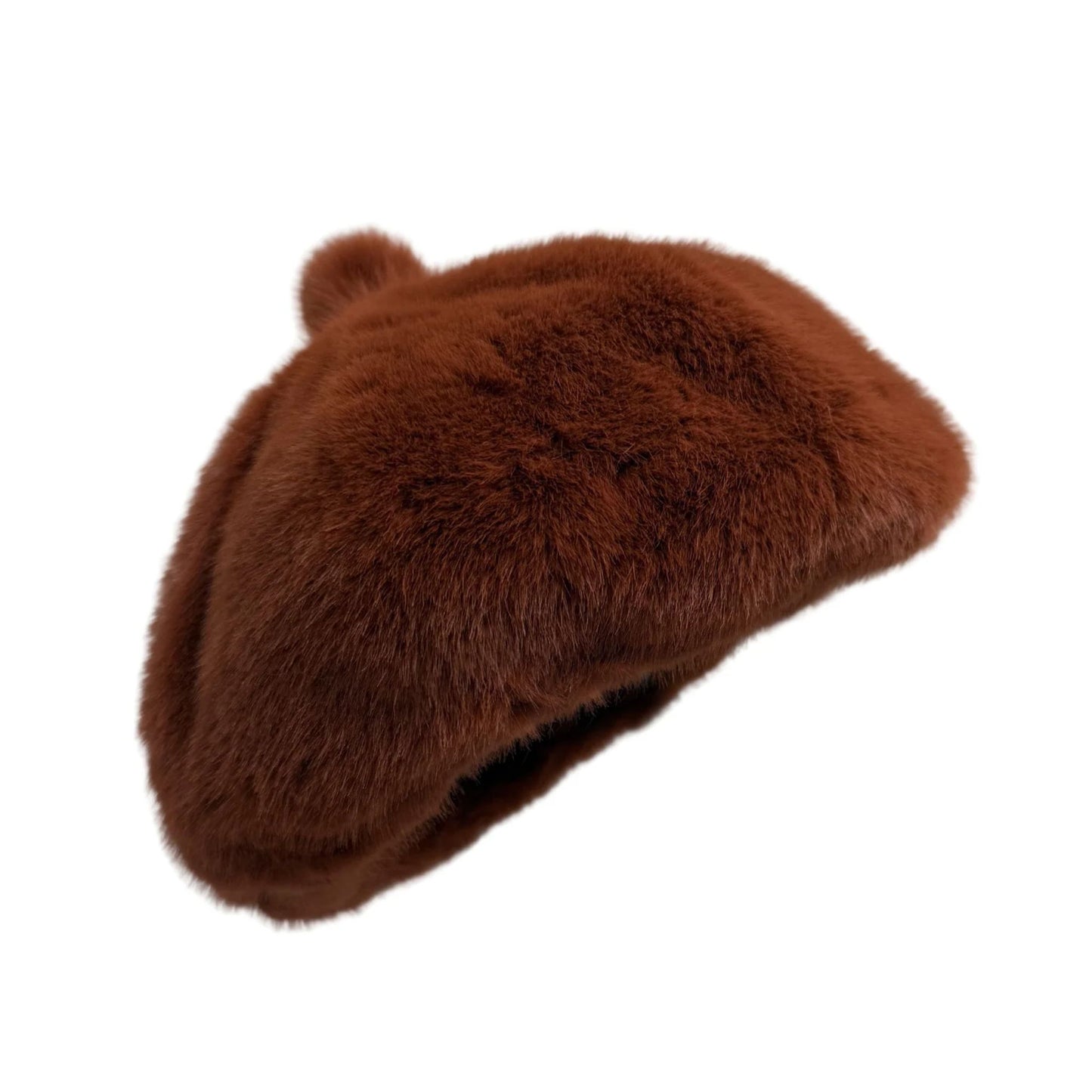 Faux Fur Berets