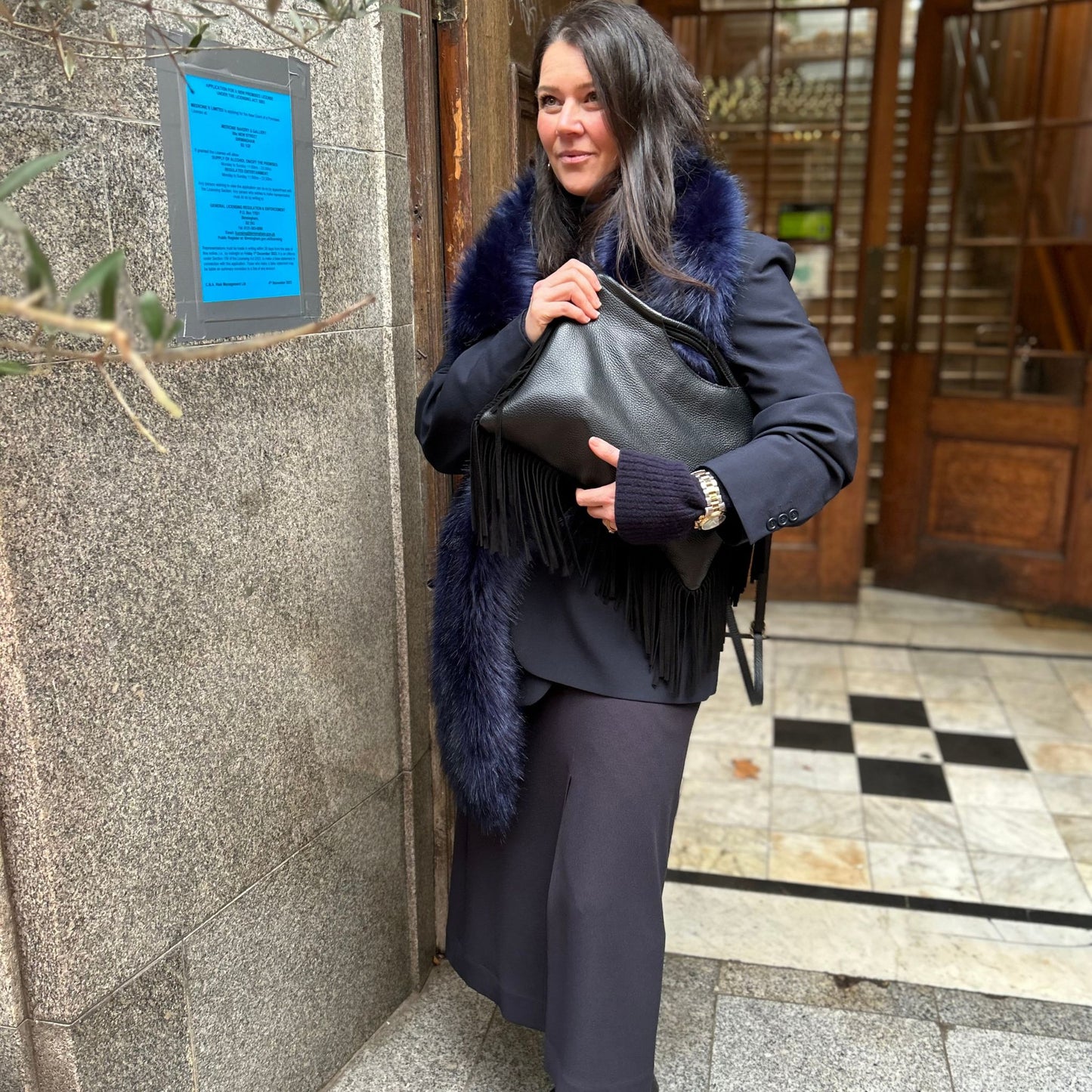 The Fringed Leather Bag