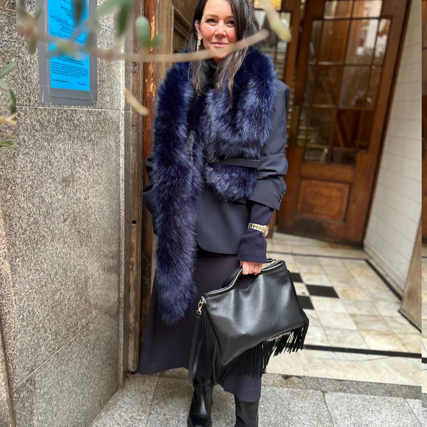 The Fringed Leather Bag