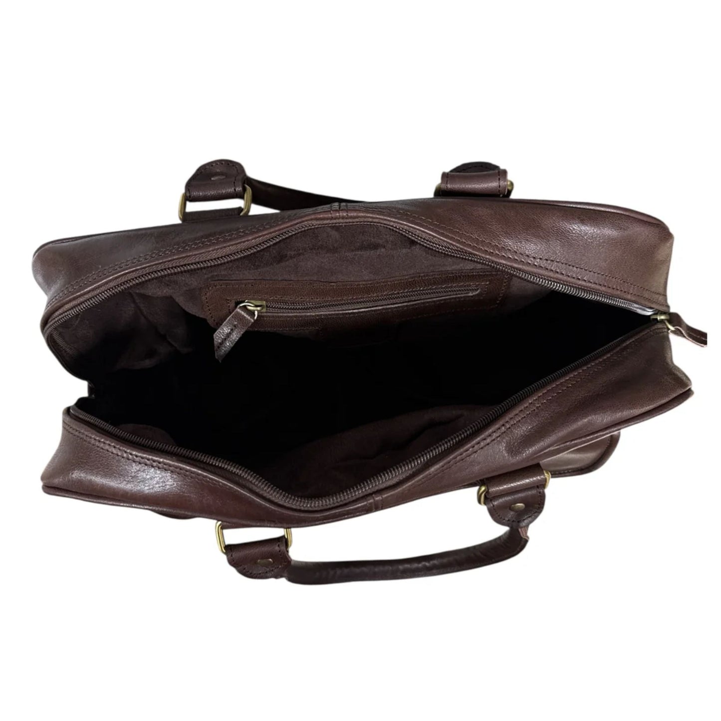 Leather Bowling Bag