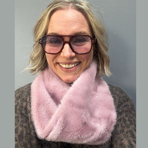 Faux Fur Twist Snoods