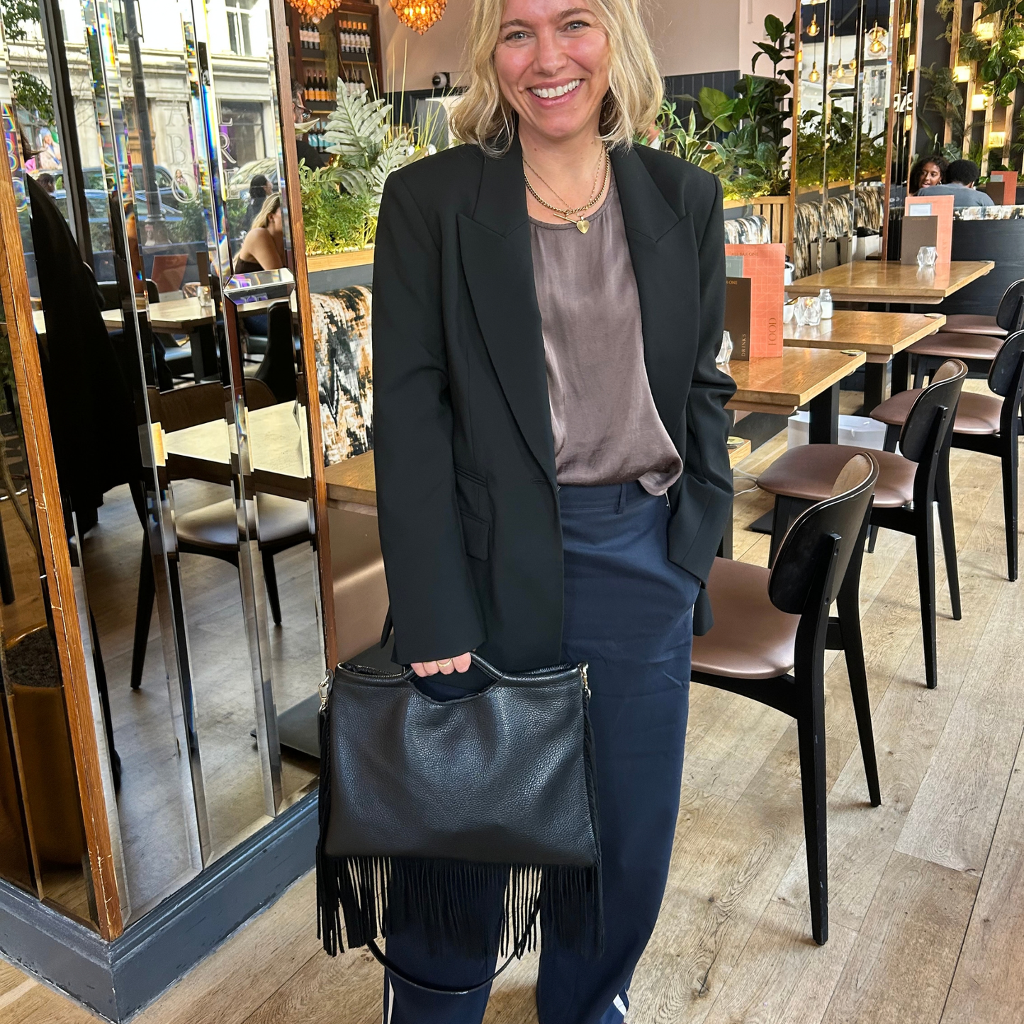 The Fringed Leather Bag