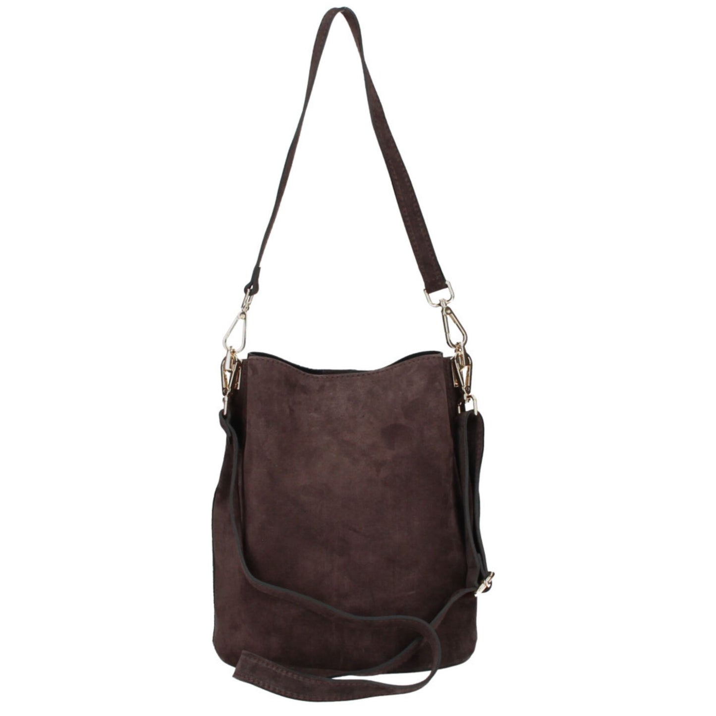 Suede Bucket Bag