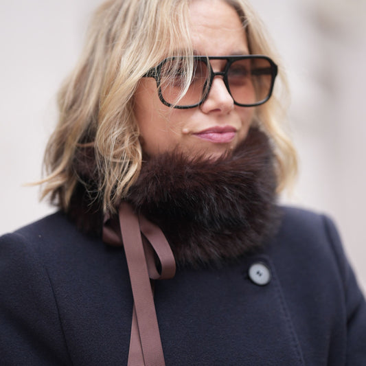 Faux fur collars