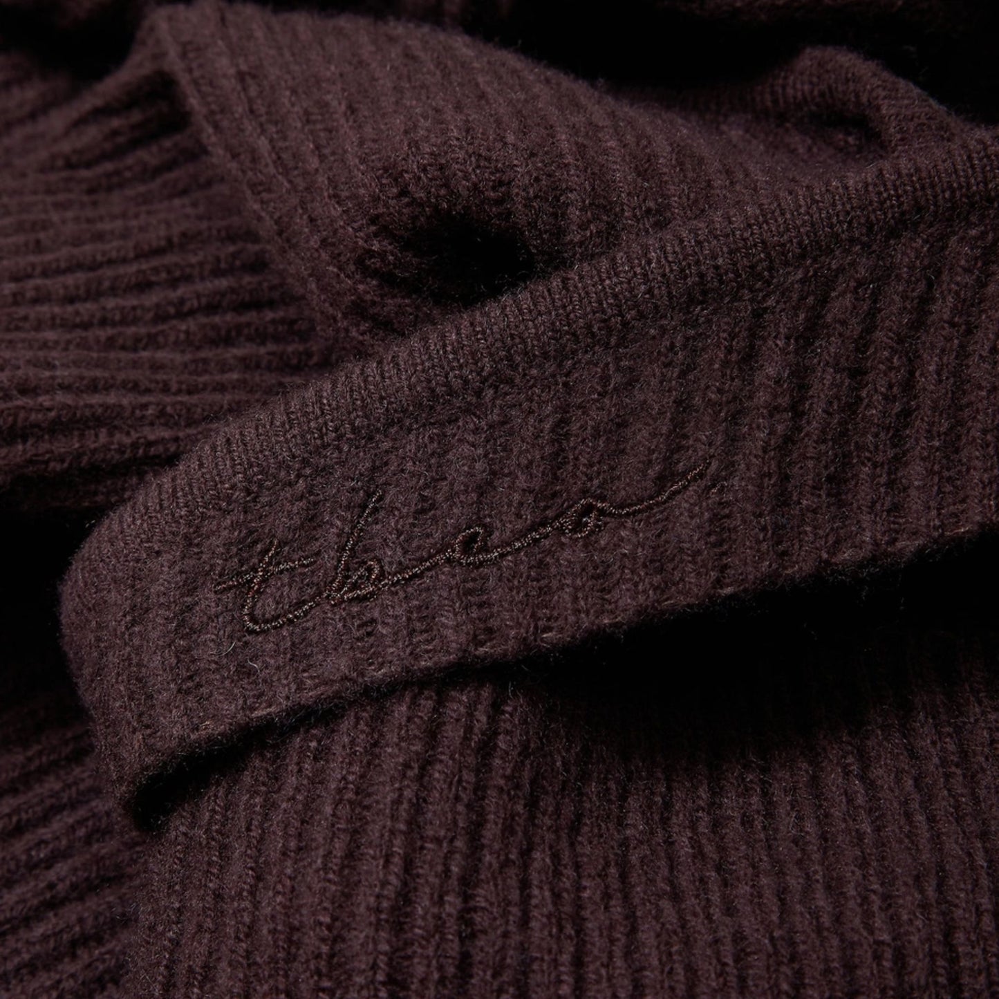 Merino Wool Hood in Brown