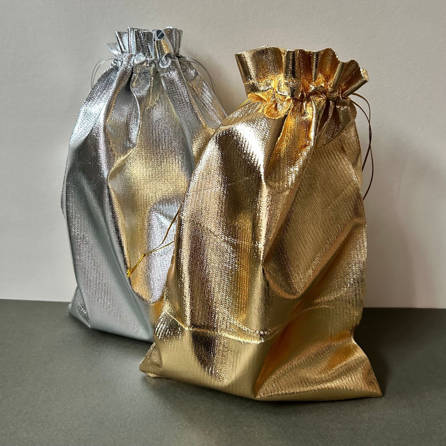 Metallic Sock & Leather Purse Gift Sets