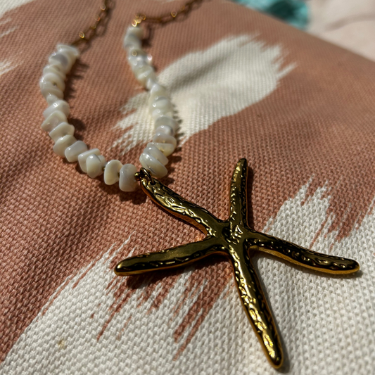 Starfish & Shell Necklace