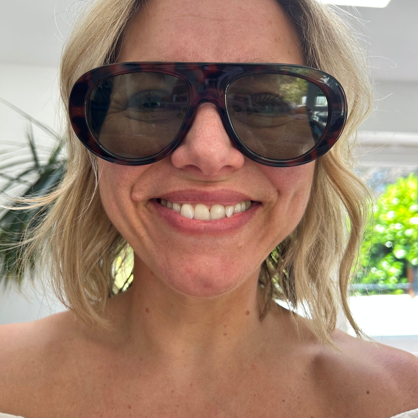 Chunky Aviator Sunglasses