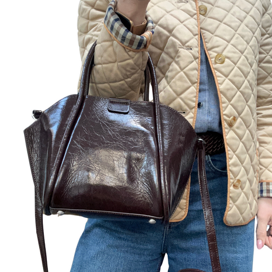 Oil Waxed Leather Bag