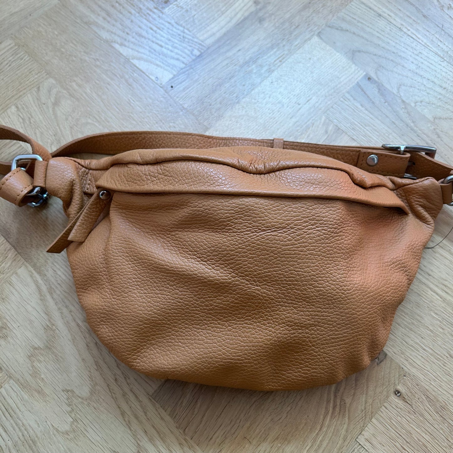 Large Leather Bumbag  (Clearance colours)