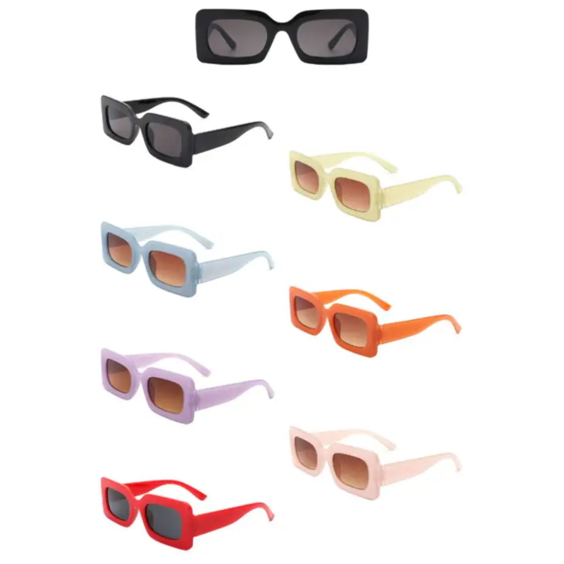 Square & rectangle sunglasses cheap