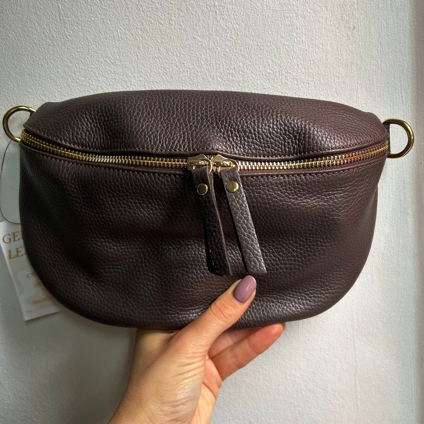The 'Regular' Leather Bumbag / Sling Bag