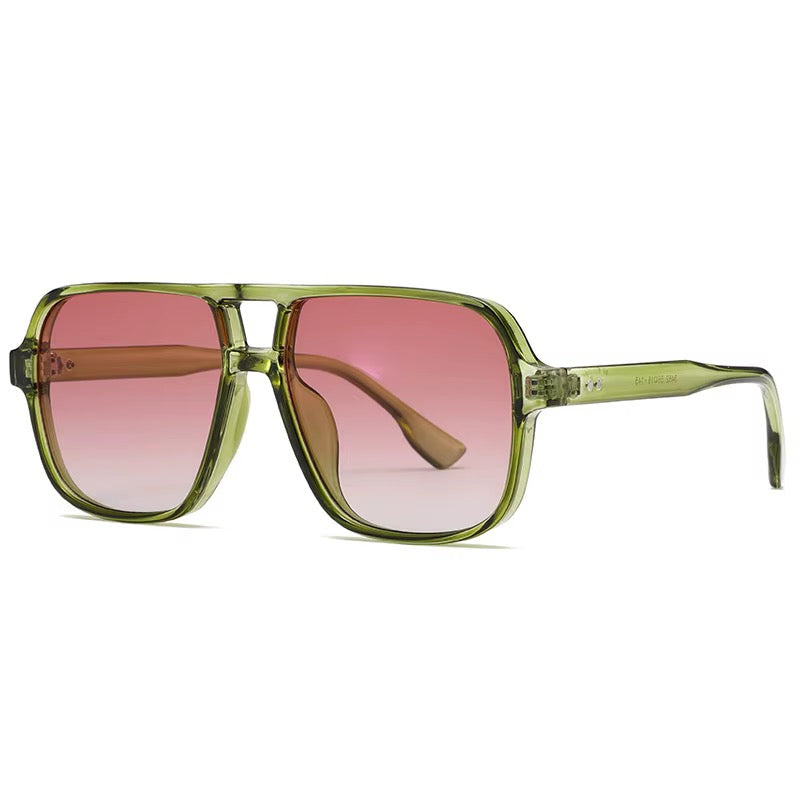 Green & Pink Aviators