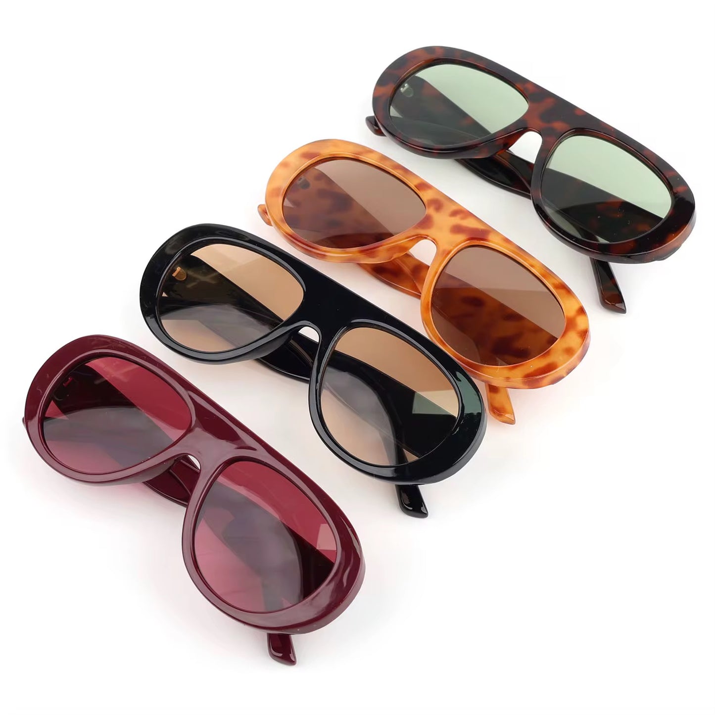 Chunky Aviator Sunglasses