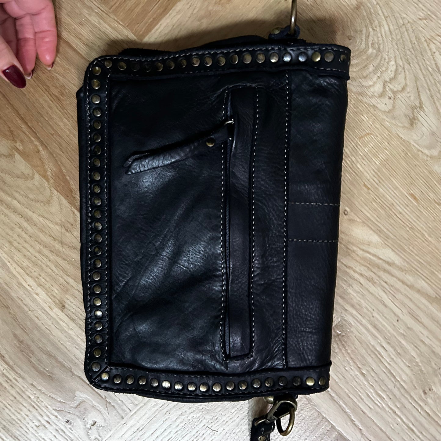 Studded Crossbody Clutch Large