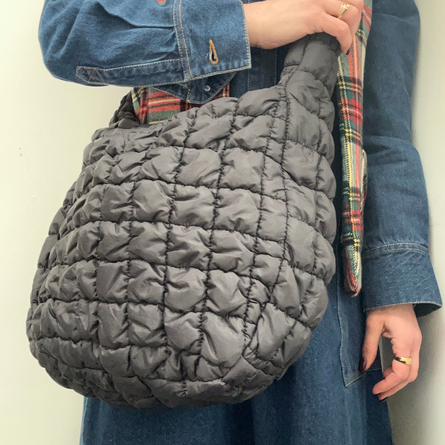 OVERSIZED QUILTED CROSSBODY  Quilted crossbody bag, Quilted bag, Large  crossbody bags