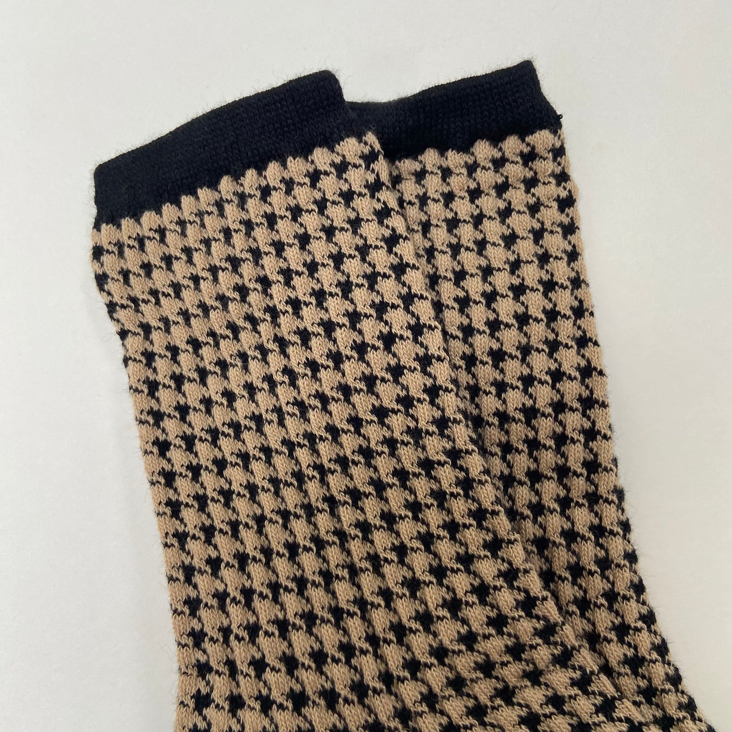 Dogtooth & Monochrome Stripe Socks